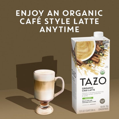 Chai Tea Latte Concentrate  / Concentrado de Té Chai Líquido Descontinuado Tazo
