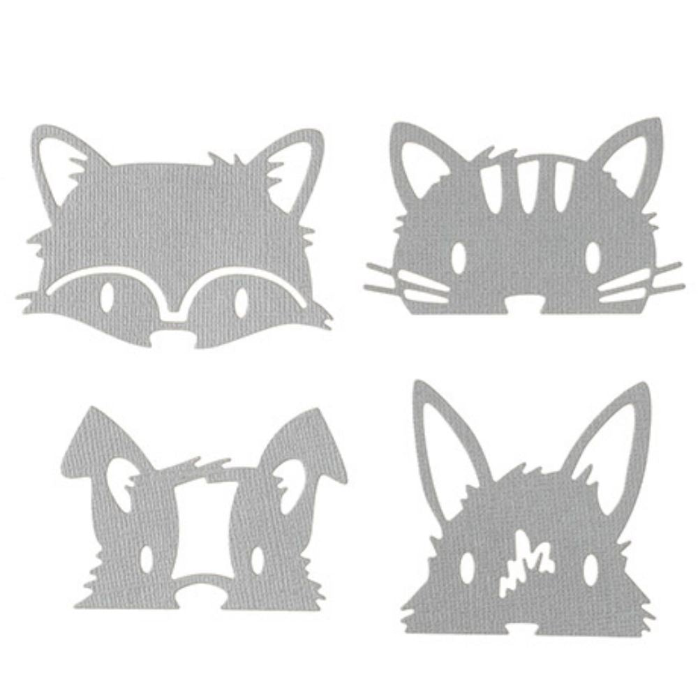 Animal Faces Dies / Suajes de Animales Descontinuado Darice