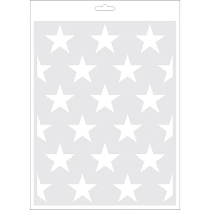 Stars Stencil / Plantilla de Estrellas Esténciles / Plantillas American Crafts