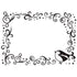 Embossing Bird Scroll Frame / Folder de Grabado Marco Decorado de Pajarito Folders de Grabado Darice
