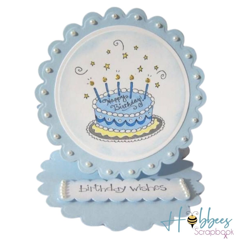 Suaje de Corte de Circulo Escalopado / Nesting Dies Scallops Dados de Corte / Suajes / Troqueles LifeStyle Crafts