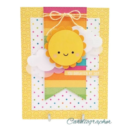 Suaje de Corte de Circulo Escalopado / Nesting Dies Scallops Dados de Corte / Suajes / Troqueles LifeStyle Crafts