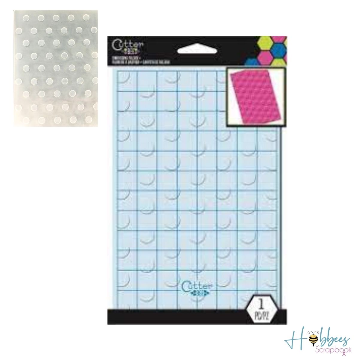 Dot Embossing Folder / Folder de Grabado de Lunares Descontinuado Ek Success