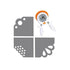 Dot to Dot 3 In 1 Corner Squeeze Punch / Redondeadora de 3 Esquinas Decoradas Descontinuado Fiskars