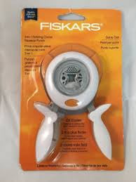 Dot to Dot 3 In 1 Corner Squeeze Punch / Redondeadora de 3 Esquinas Decoradas Descontinuado Fiskars
