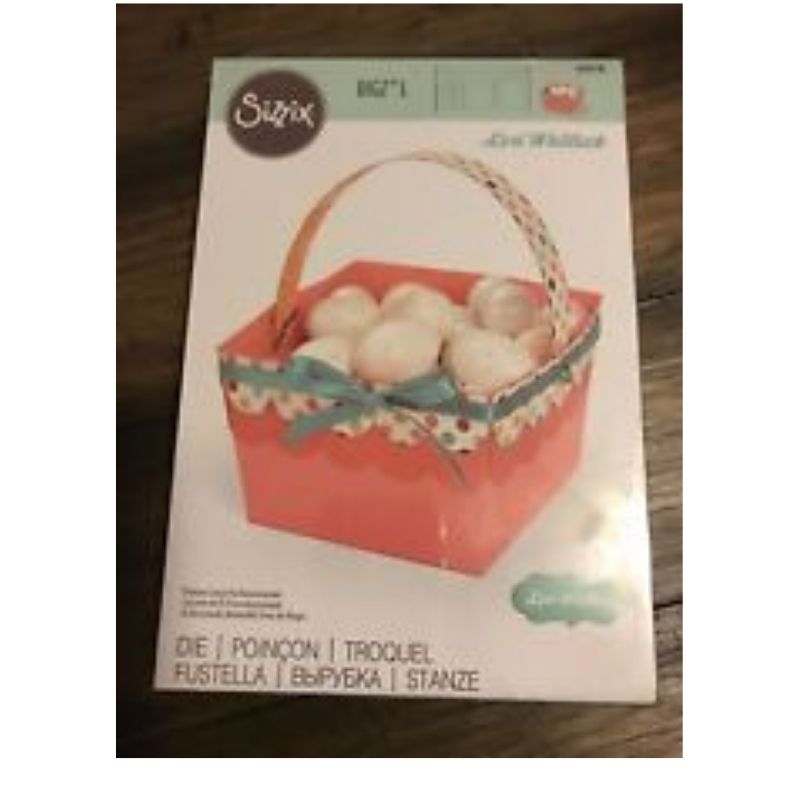 Bigz Basket Box Die / Suaje de Canasta Descontinuado Sizzix