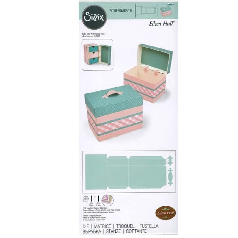 Bigz XL Treasure Box / Suaje de Cofrecito Descontinuado Sizzix