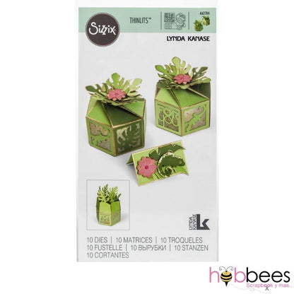 Thinlits Tropicool Twist Box Die / Suaje de Cajita Cierre Torcido Descontinuado Sizzix