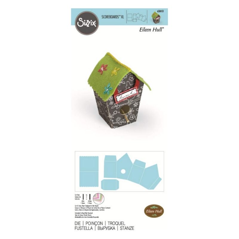 Bigz XL Birdhouse Die / Suaje de Casita de Pájaros Descontinuado Sizzix