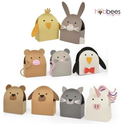 Bigz Large Animal Box / Suaje De Cajitas de Animalitos Descontinuado Sizzix