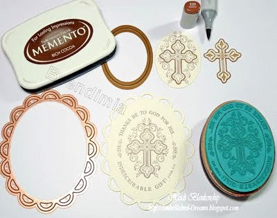 Stamping Oval 25 Piece Set / Set de Sellos Intercambiables Descontinuado JustRite
