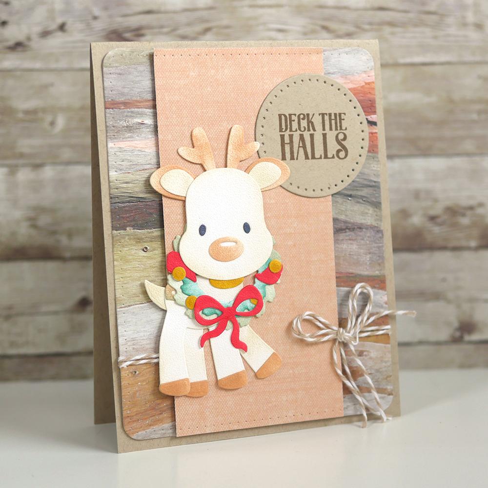 Reindeer Dies / Suajes de Reno y Corona  Elizabeth Craft Designs