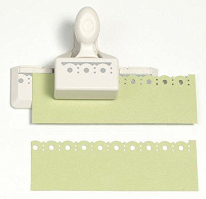Footlights Edge Punch / Perforadora de Orilla Ondas y Circulos Descontinuado Martha Stewart