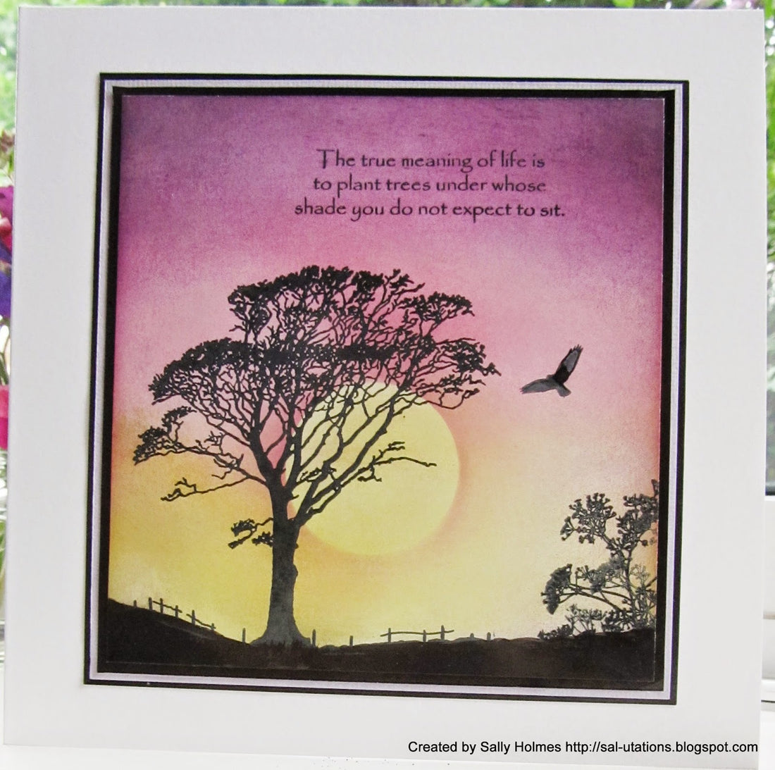 Eldeberry Memento / CojÃn de Tinta para Sellos Morado Tintas TSUKINEKO