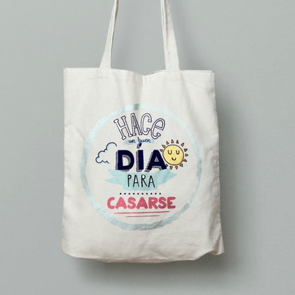 Cotton Tote Bag / Bolsa de Algodón Ecológica Almacenamiento y Organización Darice