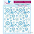 Folder de Grabado Grande / Embossalicious Flower Power 8" x 8" Descontinuado Crafter&