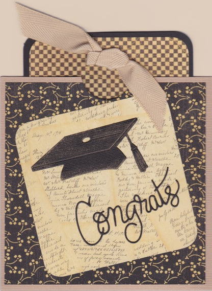 Graduation Ensemble Die / Suaje de Graduación Descontinuado Frantic Stamper