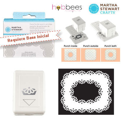 Frame Border Punch Cartridge Daisy Petals / Cartucho Para Perforadora de Marcos Margaritas Descontinuado Martha Stewart