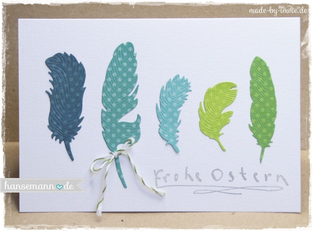 Shapeabilities Dies Feathers / Suajes de Corte y Realce Plumas Descontinuado Spellbinders