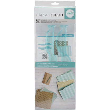 Template Studio File Folder Guide  / Guía Para Carpetas de Archivo Descontinuado We R Memory Keepers