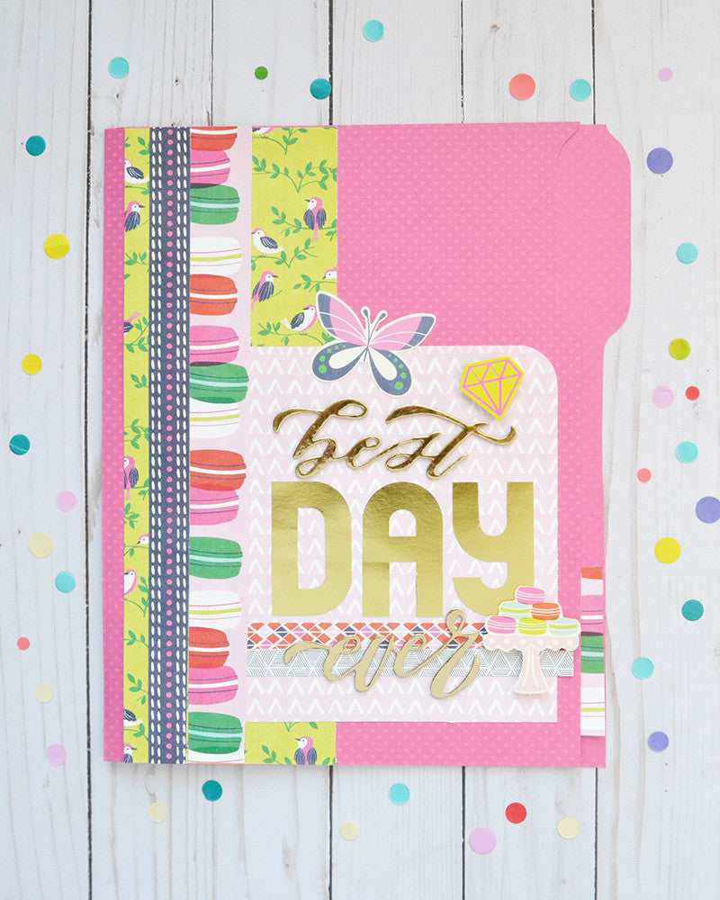 Template Studio File Folder Guide  / Guía Para Carpetas de Archivo Descontinuado We R Memory Keepers