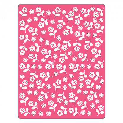 Embossing Folder Flowers / Folder de Grabado de Flores Descontinuado Sizzix