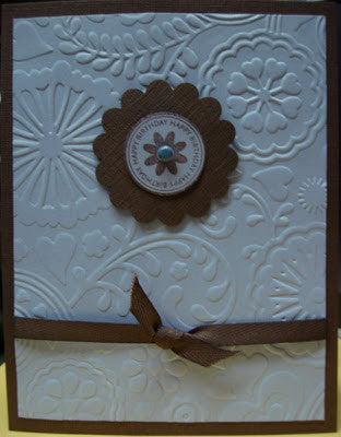 Folder de Grabado / Embossing Floral Fantasy Descontinuado Cuttlebug