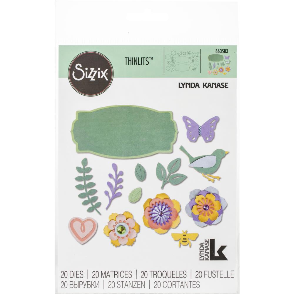 Thinlits Spring Things Die / Suaje de Flores Primaverales descontinuado Sizzix