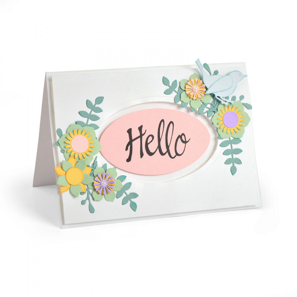 Thinlits Spring Things Die / Suaje de Flores Primaverales descontinuado Sizzix