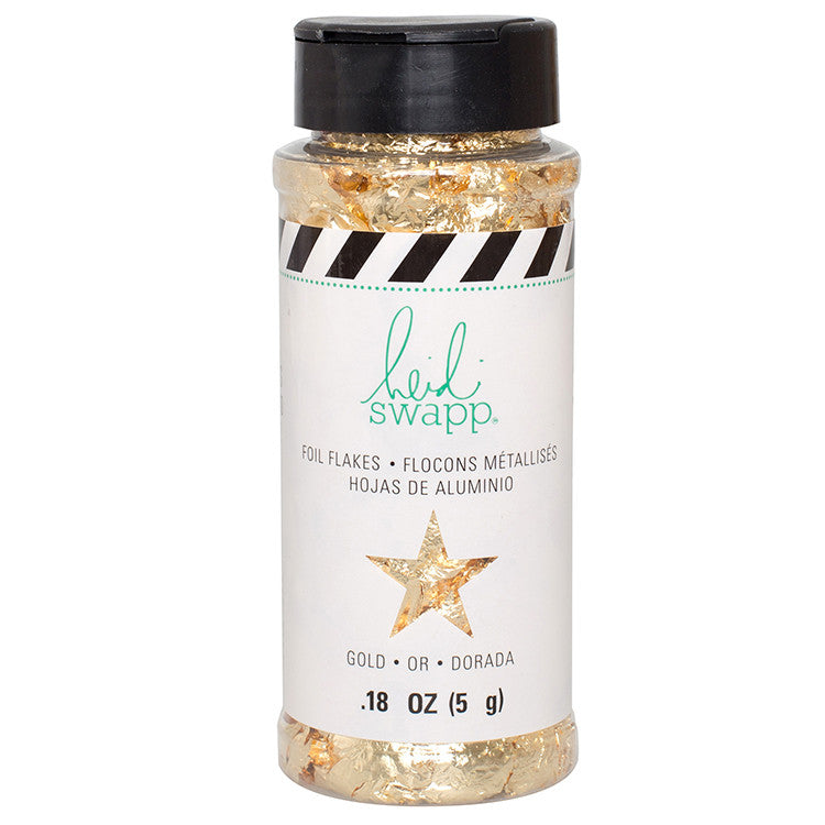 Swapp Foil Flakes / Hojuelas de Hoja de Oro DESCONTINUADO Heidi Swapp
