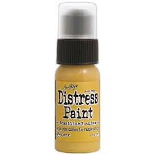 Distress Dabber  Fossilized Amber Acrylic Paint /  Pintura Acrílica Ambar Descontinuado Ranger