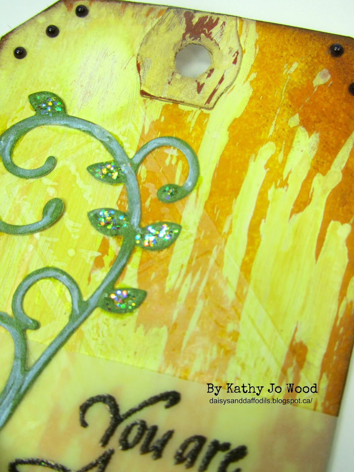 Distress Dabber  Fossilized Amber Acrylic Paint /  Pintura Acrílica Ambar Descontinuado Ranger