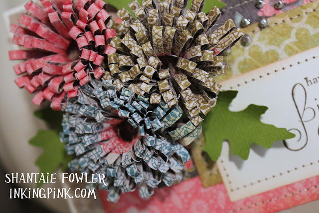 Fringe Flower Kit Cuttlebug / Suaje de Corte Margarita Dados de Corte / Suajes / Troqueles Cuttlebug