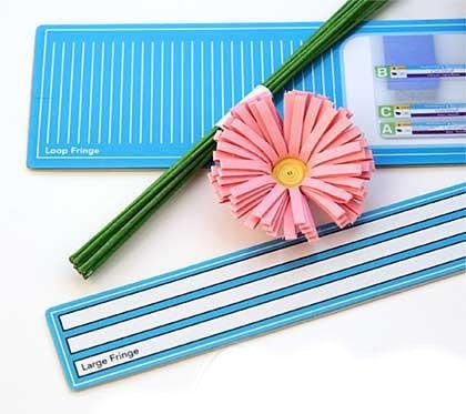 Fringe Flower Kit Cuttlebug / Suaje de Corte Margarita Dados de Corte / Suajes / Troqueles Cuttlebug