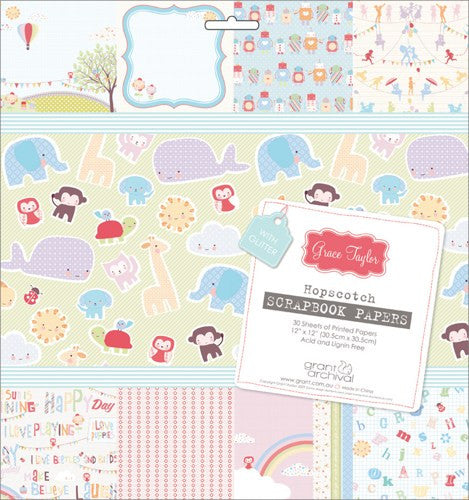 Hopscotch / Block de Papel Bebes Animalitos Descontinuado Grace Taylor