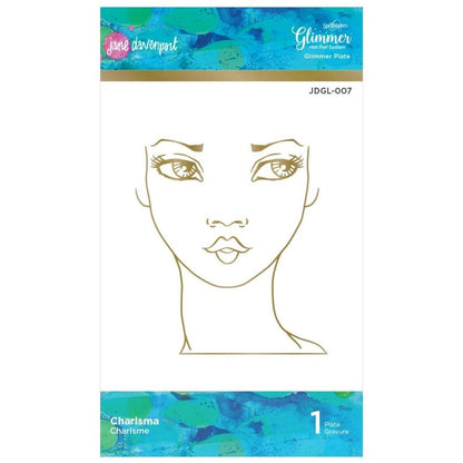 Glimmer Hot Foil Plate Charisma / Suaje de Grabado Descontinuado Jane Davenport