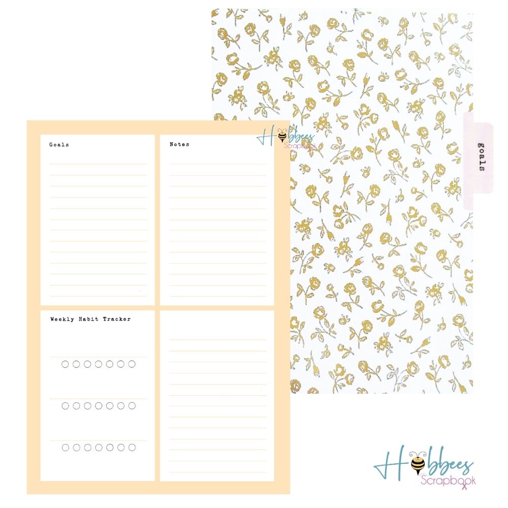Day to Day Undated Freestyle Planner / Agenda Planificadora Rosas Descontinuado Maggie Holmes