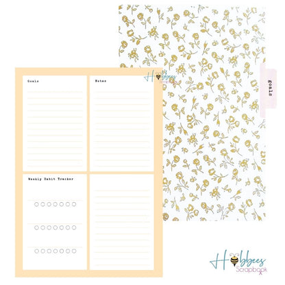 Day to Day Undated Freestyle Planner / Agenda Planificadora Rosas Descontinuado Maggie Holmes