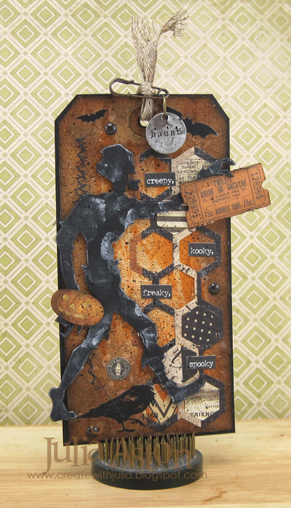 Distress Dabber Ground Espresso Acrylic Paint /  Pintura Acrílica Gris Obscuro Descontinuado Ranger