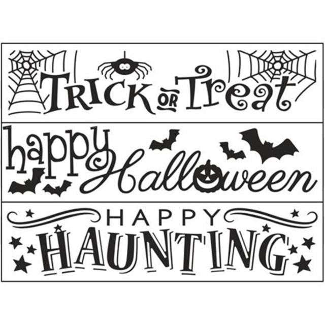 Halloween 3 pk Embossing / Folder de Grabado Halloween Descontinuado Darice