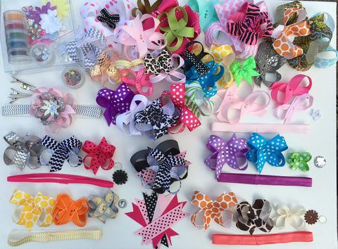 Hair Bow Kit / Kit Para Hacer Moños Descontinuado Darice