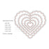 Hearts, Scallop Dies / Suaje de Corte de Corazones Descontinuado Sizzix