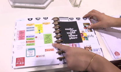 Create 365 Hello Life Planner / Cuaderno tipo Agenda para 18 Meses Descontinuado Me &amp; My Big Ideas