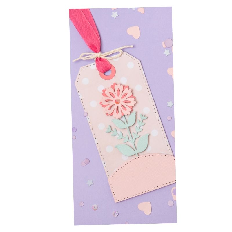 Thinlits Folk Art Elements Die / Suajes Flores Populares Descontinuado Sizzix