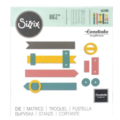 Bigz Book Closures Die / Suaje de Tapas para Libros Descontinuado Sizzix