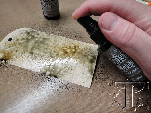Distress Hickory Smoke Distress Spray Stain / Tinta en Spray Negra Descontinuado Ranger