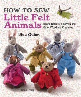 How To Sew Little Felt Animals Book / Libro Como Coser Pequeños Animales de Fieltro