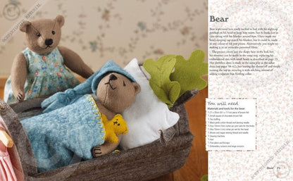How To Sew Little Felt Animals Book / Libro Como Coser Pequeños Animales de Fieltro Libros Search Press