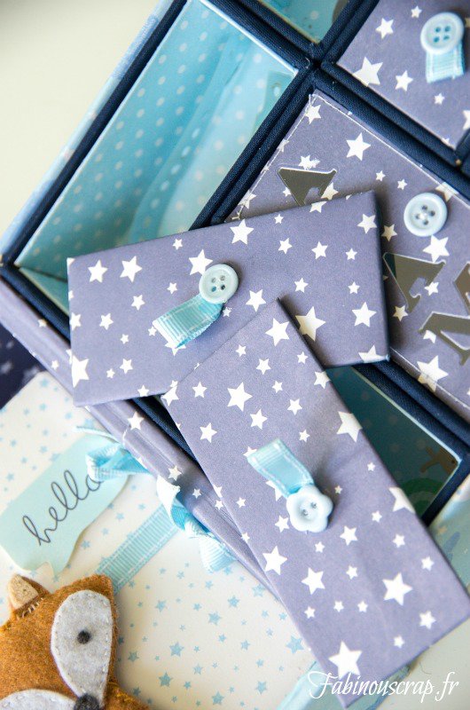 Baby Boy Kit Pebbles 12" x 12" Paper / Papel Doble Cara Niño Descontinuado American Crafts