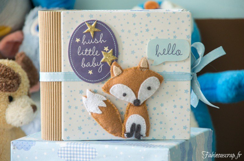 Baby Boy Kit Pebbles 12" x 12" Paper / Papel Doble Cara Niño Descontinuado American Crafts